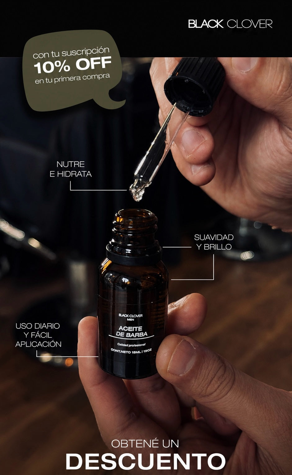 Aceite para Barba