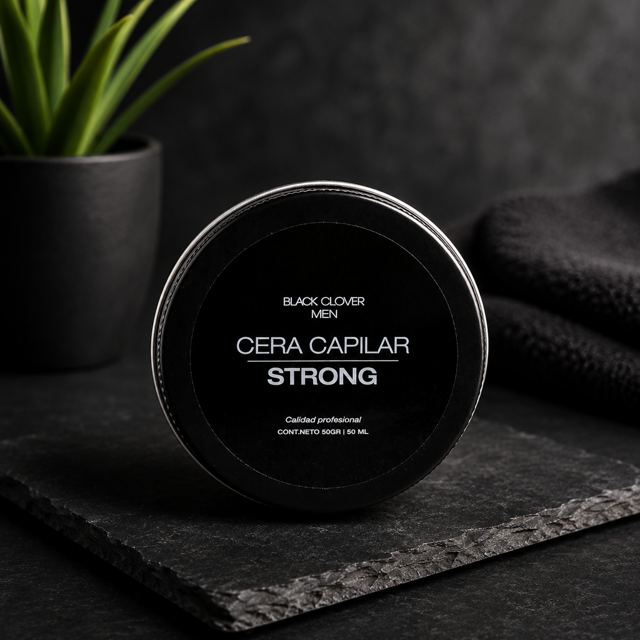 Cera Capilar Strong  – Fijación Alta y Acabado Mate