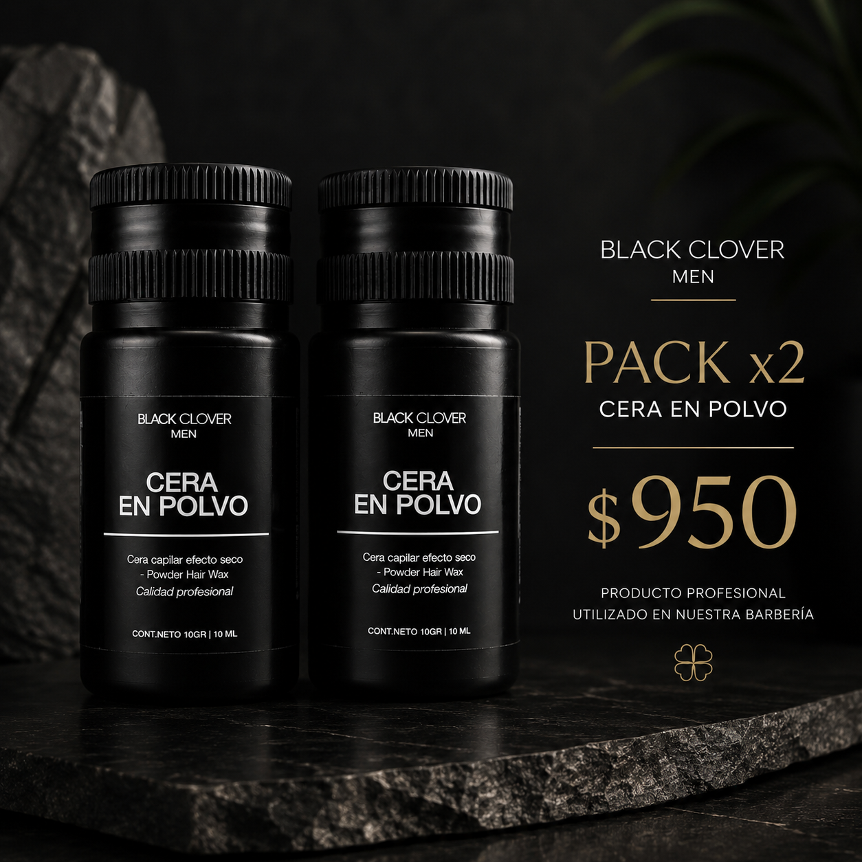 Pack x2 Cera en Polvo